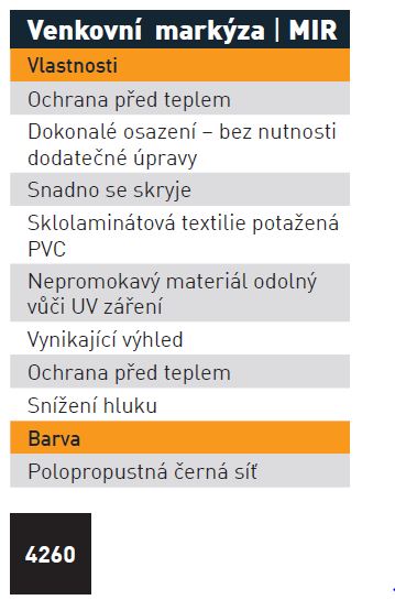 MIR markýza